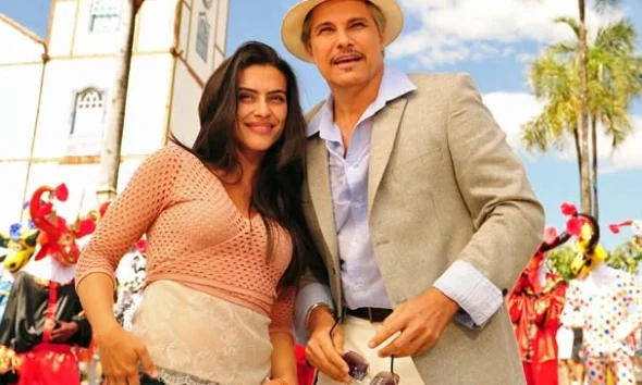 Novelas que marcaram Pirenópolis como cenário - pirenopolis cleo pires e edson celulari em araguai