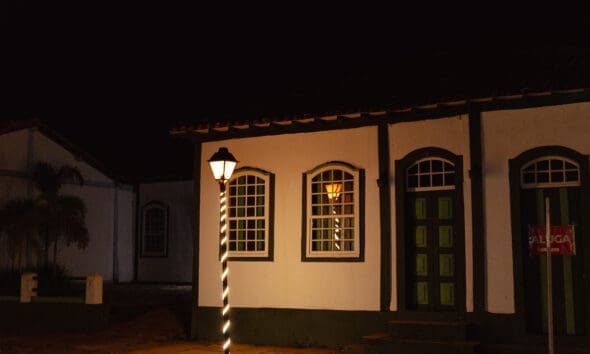 Noite no Centro Histórico revela o silêncio das casas de Pirenópolis - CITY TOUR 11